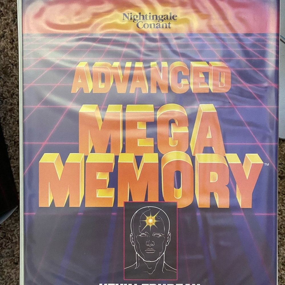 Advanced Mega Memory by Nightingale Conant Kevin Trudeau Cassette Tape